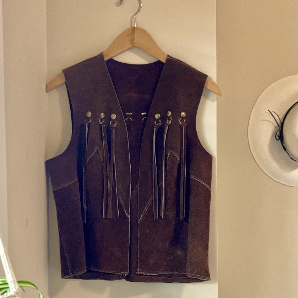 70’s Vintage Fringe Vest